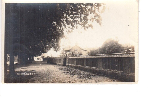 Rppc ornate wall churchill - rppc, in