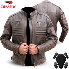 Dimex motorcycle jacket brown - jacket,