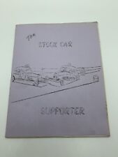 Very rare Vintage The Stock Car Supporter Magazine No 1 August 1967 With Letter