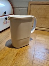 Vintage Tupperware Fridge Door Jug 1l 2pint Retro Cream Milk Juice Container