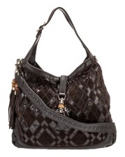 Gucci New Jackie O Borsa Hobo Brown Exotic Leather Xl bag/ See Video