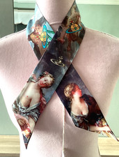 Brand New Vivienne Westwood Boucher Neck Scarf Cravat Hair Bag Accessory