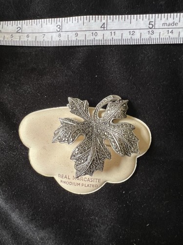Real marcasite rhodium - marcasite,