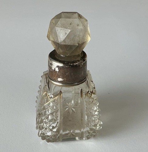 Vintage cut glass and - cut, crystal