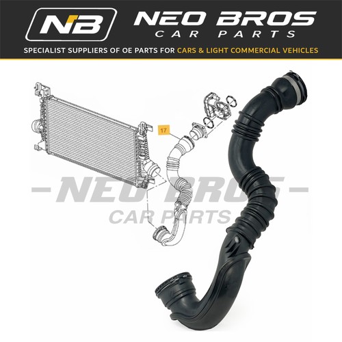 Left boost intercooler - left,