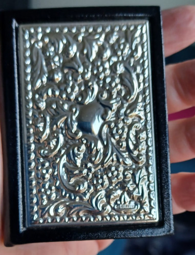 Small sterling silver fronted - sterling,