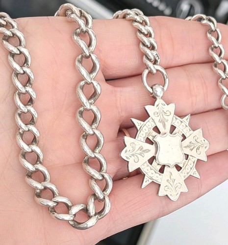 Heavy antique solid - antique, sterling