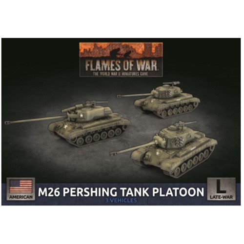M26 pershing tank platoon - m26,