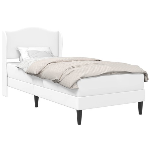 Bed frame with headboard faux - with,
