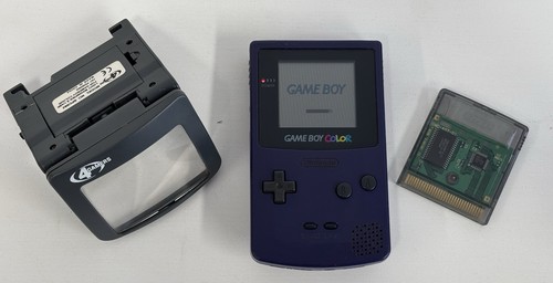 Nintendo game boy color - game, purple