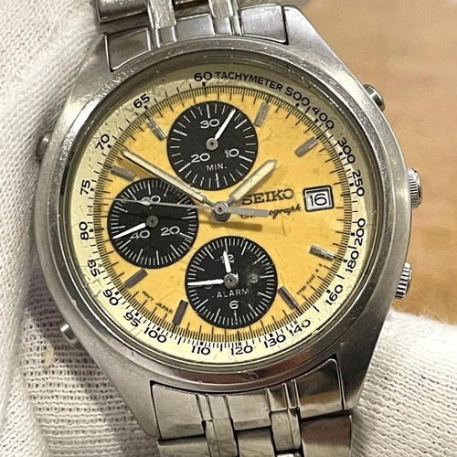 Seiko 7t32 7c60 chronograph - seiko,