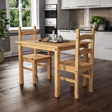 Small natural wooden dining - wooden,
