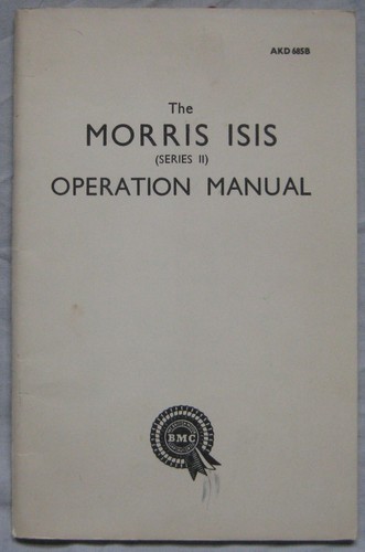 1959 morris isis - isis, ii