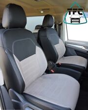 SEAT COVERS FOR VW T7 Multivan  ECO LEATHER & ALCANTARA 6 Seater