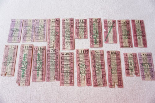 London transport tram ticket - london,