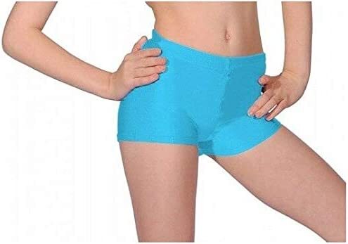 Girls hot pants shiny - , nylon