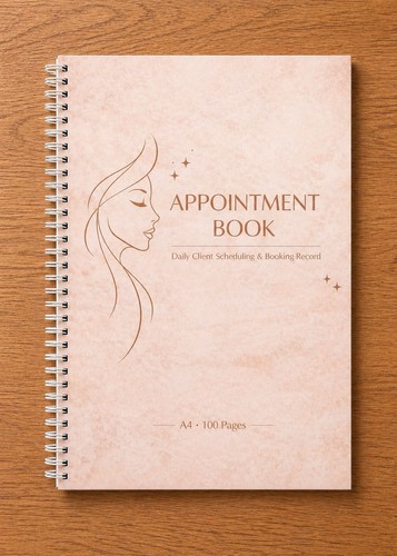Beauty appointment book - appointment,