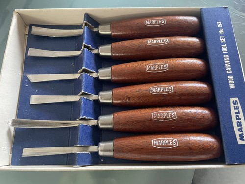 Marples wood carving tool set - carving,