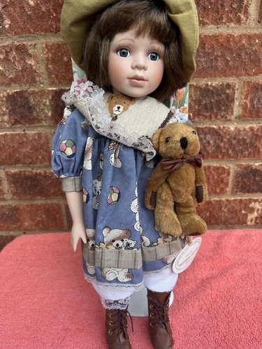 Vintage porcelain doll verity - porcelain,