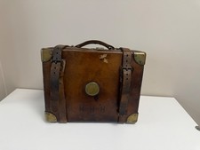Holland and Holland Antique Leather Gun Cartridge Case 