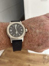 Vintage Exc+5 ORIS Big Crown 7500 Men's Automatic Watch Black Day Date 40mm 25J