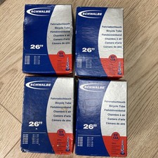 Schwalbe SV12A 26" Bike Inner Tubes - Qty 4x 26x1.00-26x1.50 Presta HP