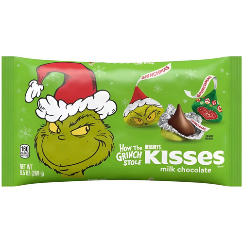 Hershey kisses grinch milk - hershey's,