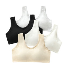 2 Pack Girls Bra Crop Top With