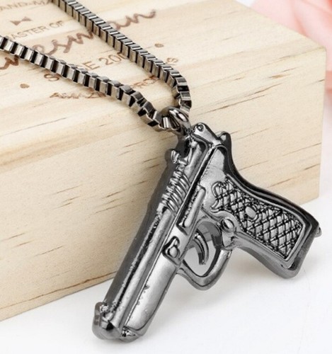 Gold silver beretta gun - gold, or