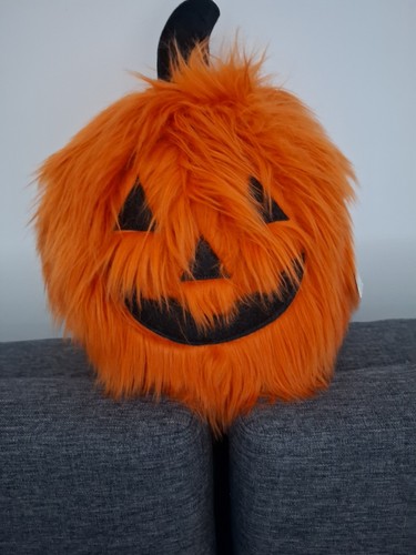 Bnwt pumpkin cushion orange - pumpkin,