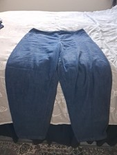 Marks And Spencer Comfort Fit  Pull On Jeans Size 16