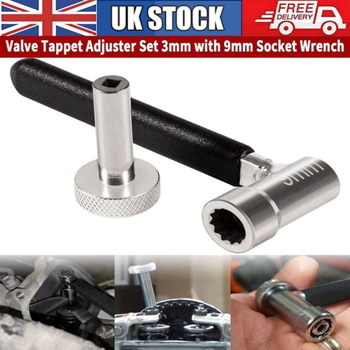 Motorcycle 3mm square - 3mm, adjuster