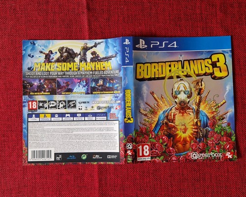 Ps4 borderlands cover - 3, art