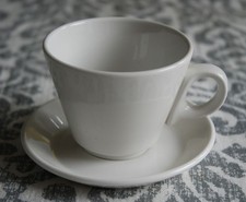 Steelite Simplicity  Espresso Cup & Saucer White Durable Porcelain