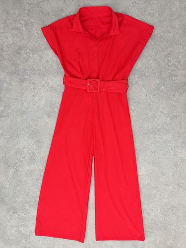 Mango mng red - belted, leg
