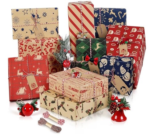 Luxury christmas wrapping - christmas,