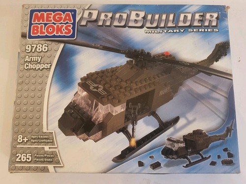 Mega bloks 9786 - army, chopper-