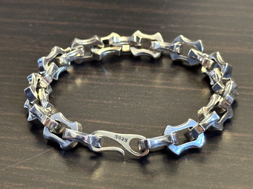 Mens 925 sterling silver heavy - mens,