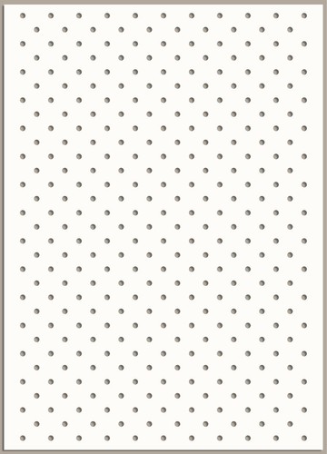 Polka dot stencil - stencil, allover