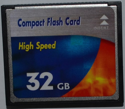New compact flash card - new, 32