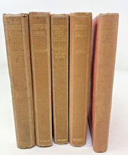 5 x Methuen Little Guides 1906-20 Oxfordshire, Shropshire, Leicester, Beds Bundl