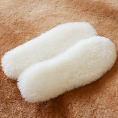 Wool sheepskin insoles - wool, fluffy