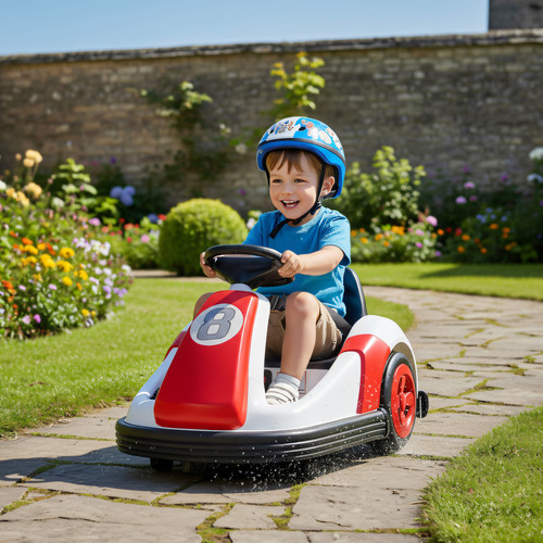 Kids bumper car with - car,