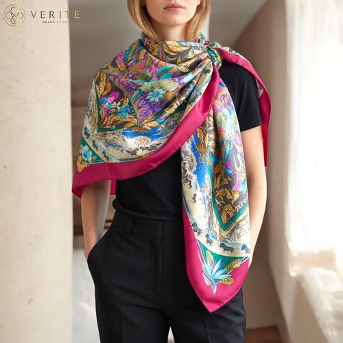 Rare vintage hermes silk - hermes,