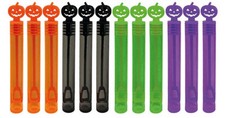 Halloween Pumpkin Bubble Tubes