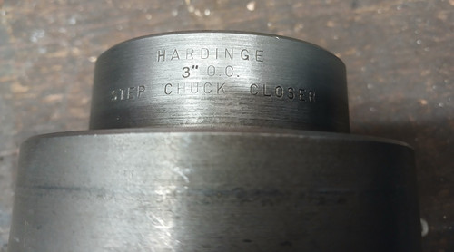 Hardinge step chuck - step, closer