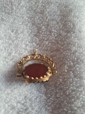 9ct Gold Spinning Fob Charm