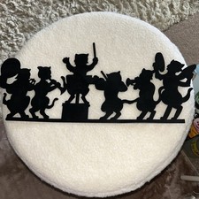 VINTAGE WROUGHT IRON CAT BAND