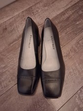 Essence Black Court Shoes Size