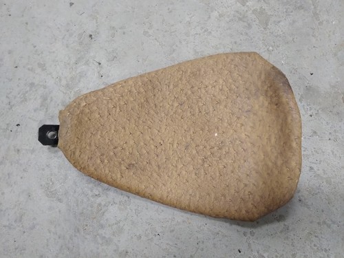 Tan faux ostrich leather - leather, solo